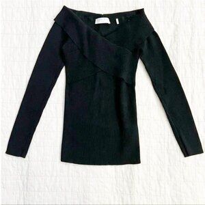 Sandro Off the Shoulder Top